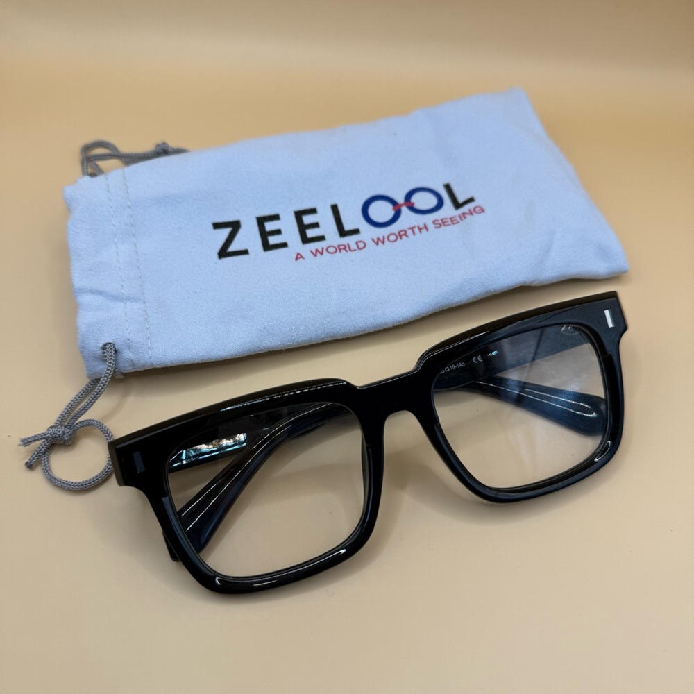 Zeelool Black Square Glasses Frame